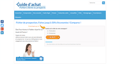 Desktop Screenshot of fichier-prospection.fr