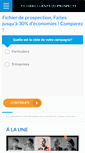 Mobile Screenshot of fichier-prospection.fr